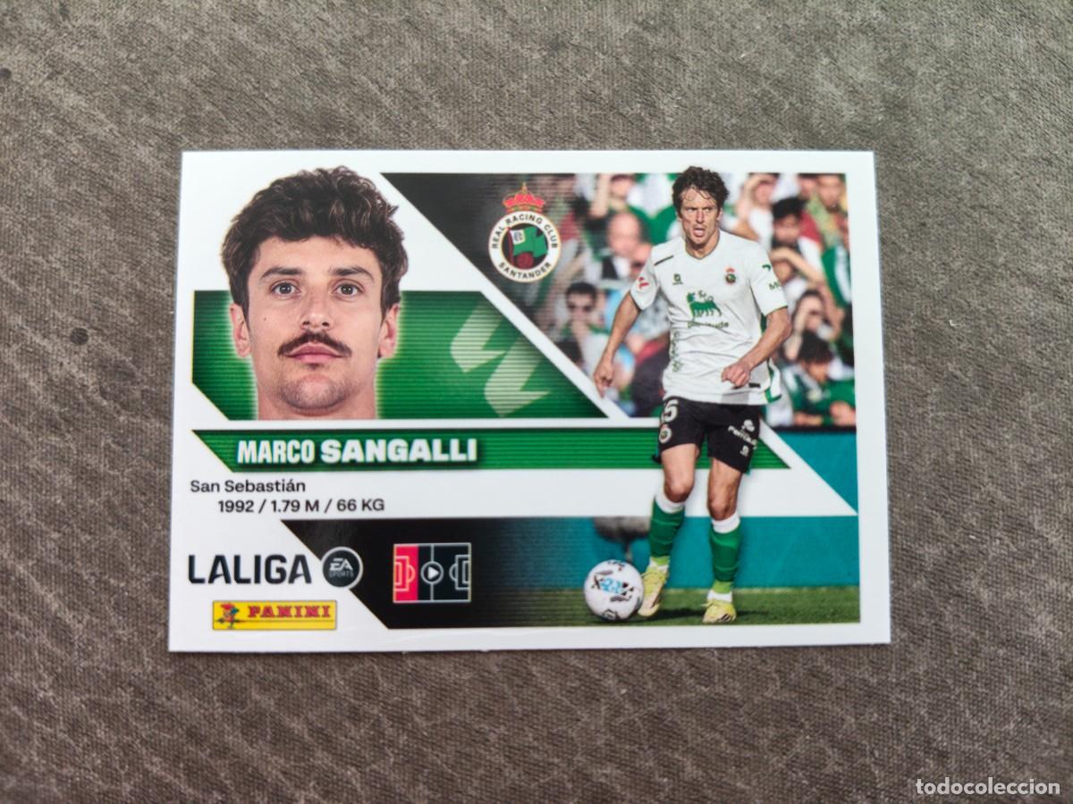 Cromos de f&uacute;tbol: Cromo 6 MARCO SANGALLI R. RACING CLUB. Colecci&oacute;n LALIGA F&uacute;tbol 2026-2027 PANINI Nuevo