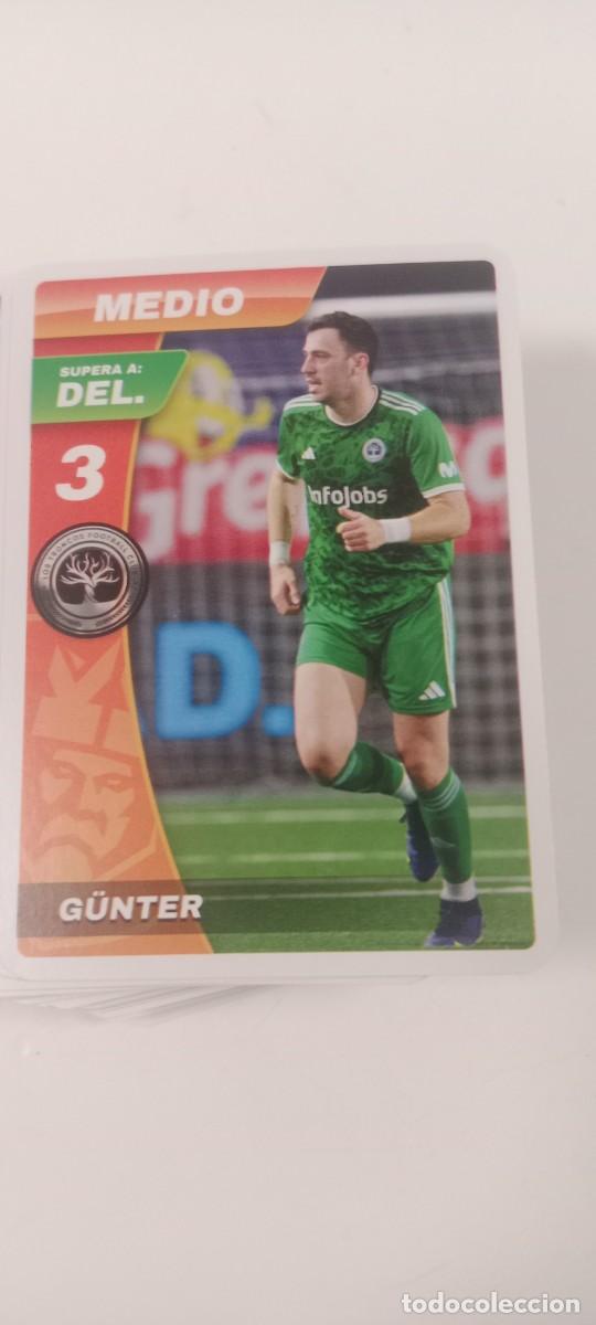 Cromos de f&uacute;tbol: GUNTER CROMO TARJETA KINGS LEAGUE C-VA3