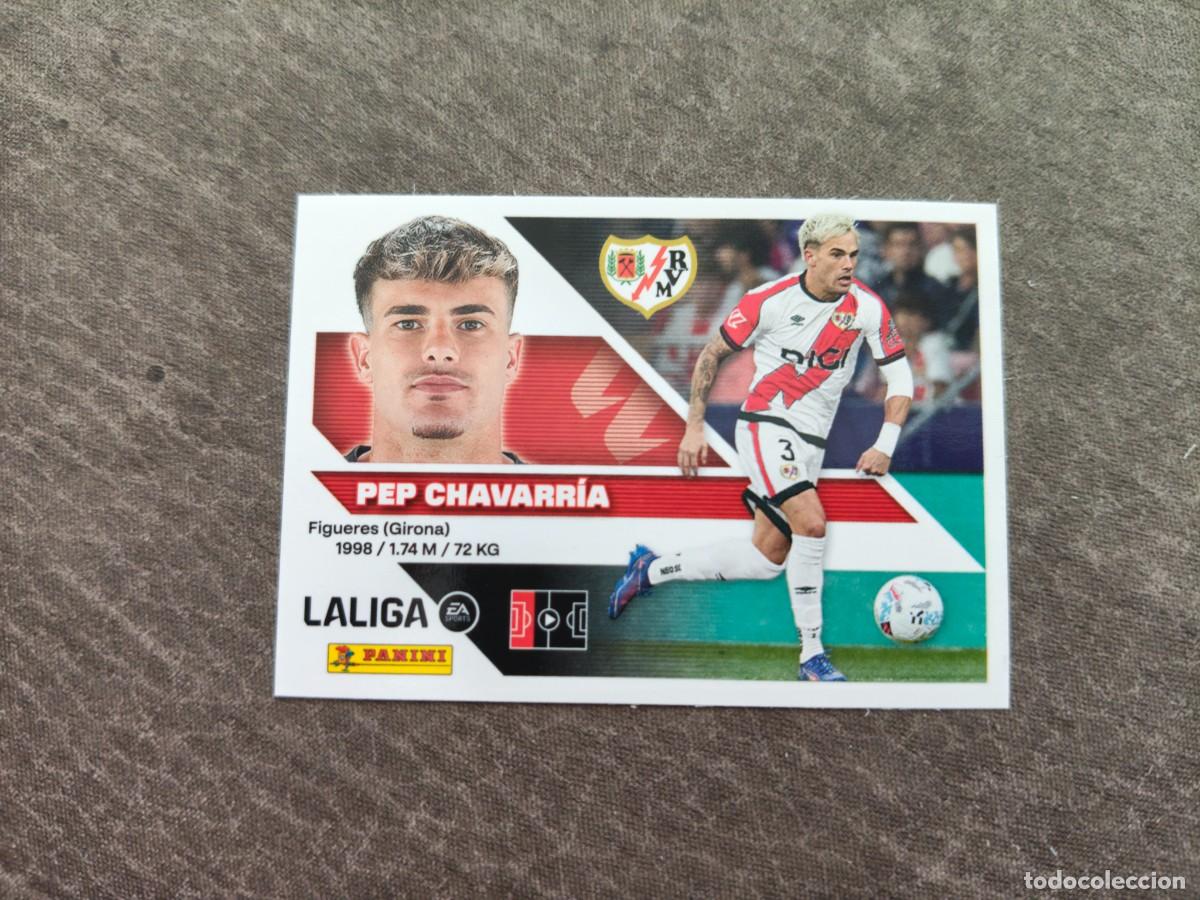 Cartes &agrave; collectionner de Football: Cromo 10 PEP CHAVARR&Iacute;A RAYO VALLECANO. Colecci&oacute;n LALIGA F&uacute;tbol 2026-2027 PANINI Nuevo