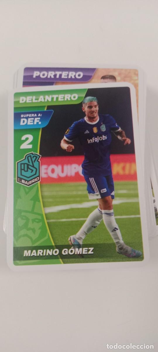 Cromos de f&uacute;tbol: MARINO GOMEZ CROMO TARJETA KINGS LEAGUE C-VA3