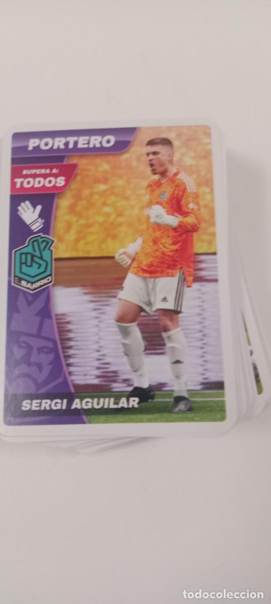 Cromos de f&uacute;tbol: SERGI AGUILAR CROMO TARJETA KINGS LEAGUE C-VA3
