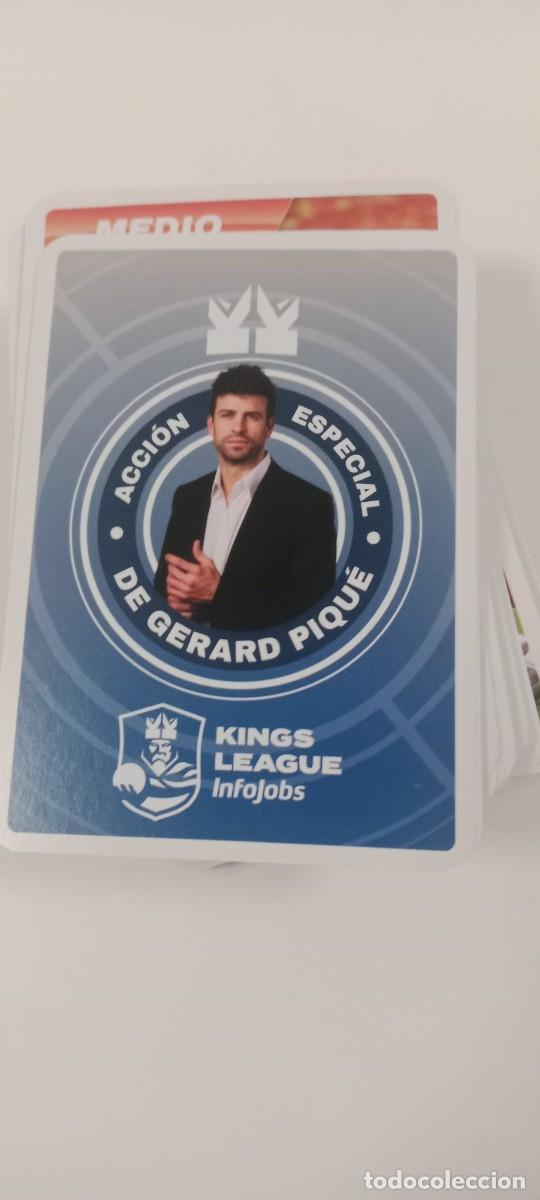 Cromos de f&uacute;tbol: GERARD PIQUE CROMO TARJETA KINGS LEAGUE C-VA3