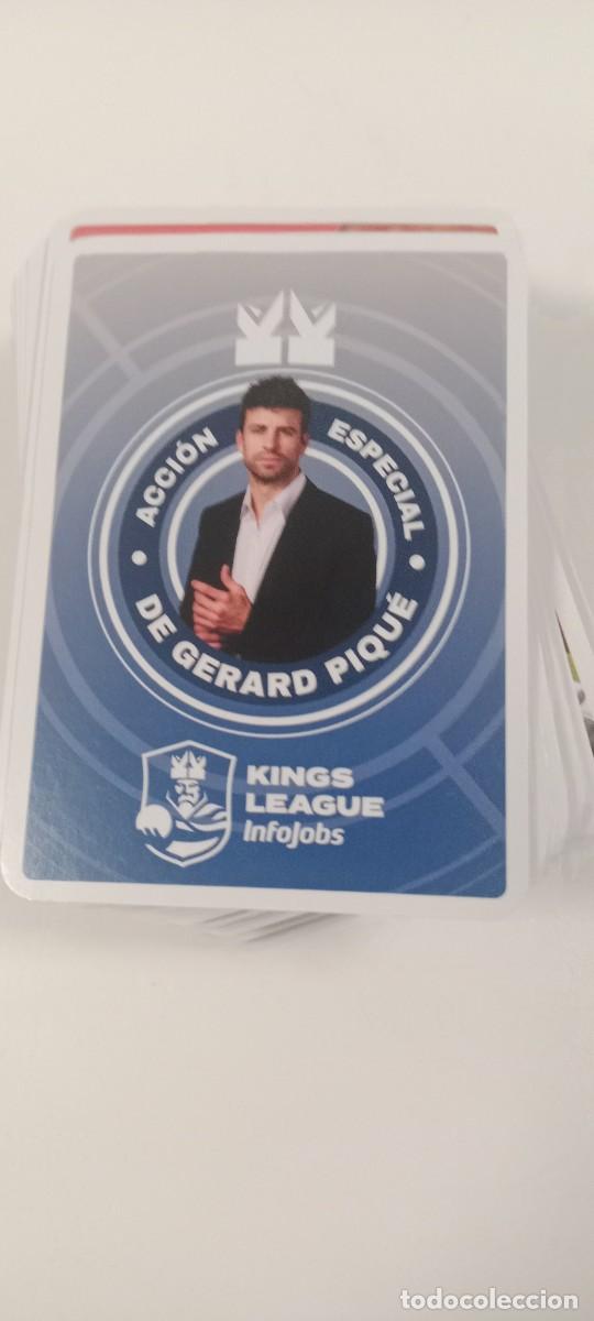 Cromos de f&uacute;tbol: GERARD PIQUE CROMO TARJETA KINGS LEAGUE C-VA3
