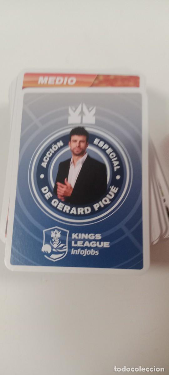 Cromos de f&uacute;tbol: GERARD PIQUE CROMO TARJETA KINGS LEAGUE C-VA3