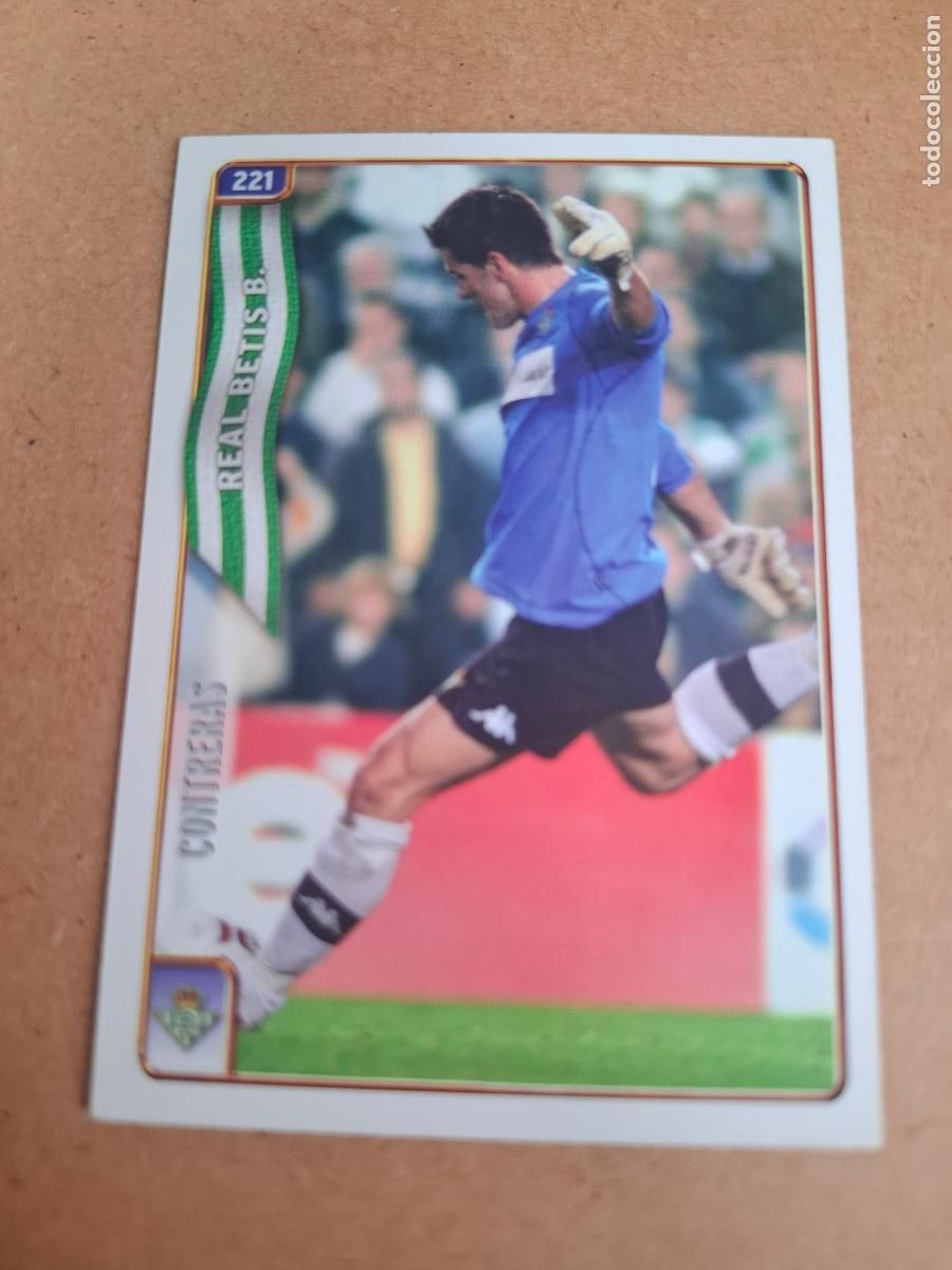 Cromos de f&uacute;tbol: MUNDICROMO 2004 2005 04 05 - 221 CONTRERAS - REAL BETIS