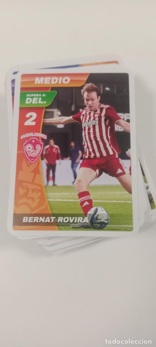 Cromos de f&uacute;tbol: BERNAT ROVIRA CROMO TARJETA KINGS LEAGUE C-VA3