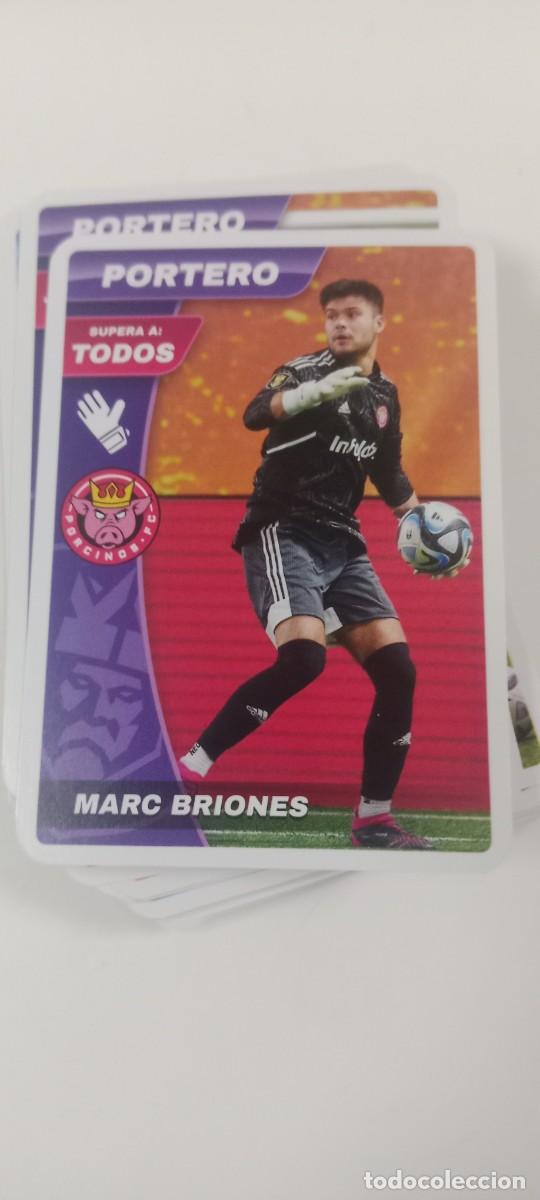 Cromos de f&uacute;tbol: MARC BRIONES CROMO TARJETA KINGS LEAGUE C-VA3