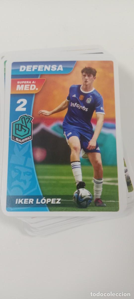 Cromos de f&uacute;tbol: IKER LOPEZ CROMO TARJETA KINGS LEAGUE C-VA3