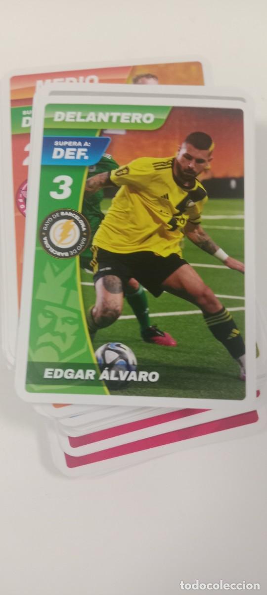 Fu&szlig;ball-Sticker: EDGAR ALVARO CROMO TARJETA KINGS LEAGUE C-VA3