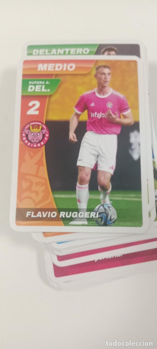 Cromos de f&uacute;tbol: FLAVIO RUGGERI CROMO TARJETA KINGS LEAGUE C-VA3