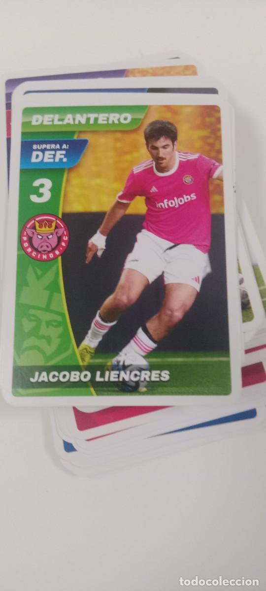 Cromos de f&uacute;tbol: JACOBO LIENCRES CROMO TARJETA KINGS LEAGUE C-VA3