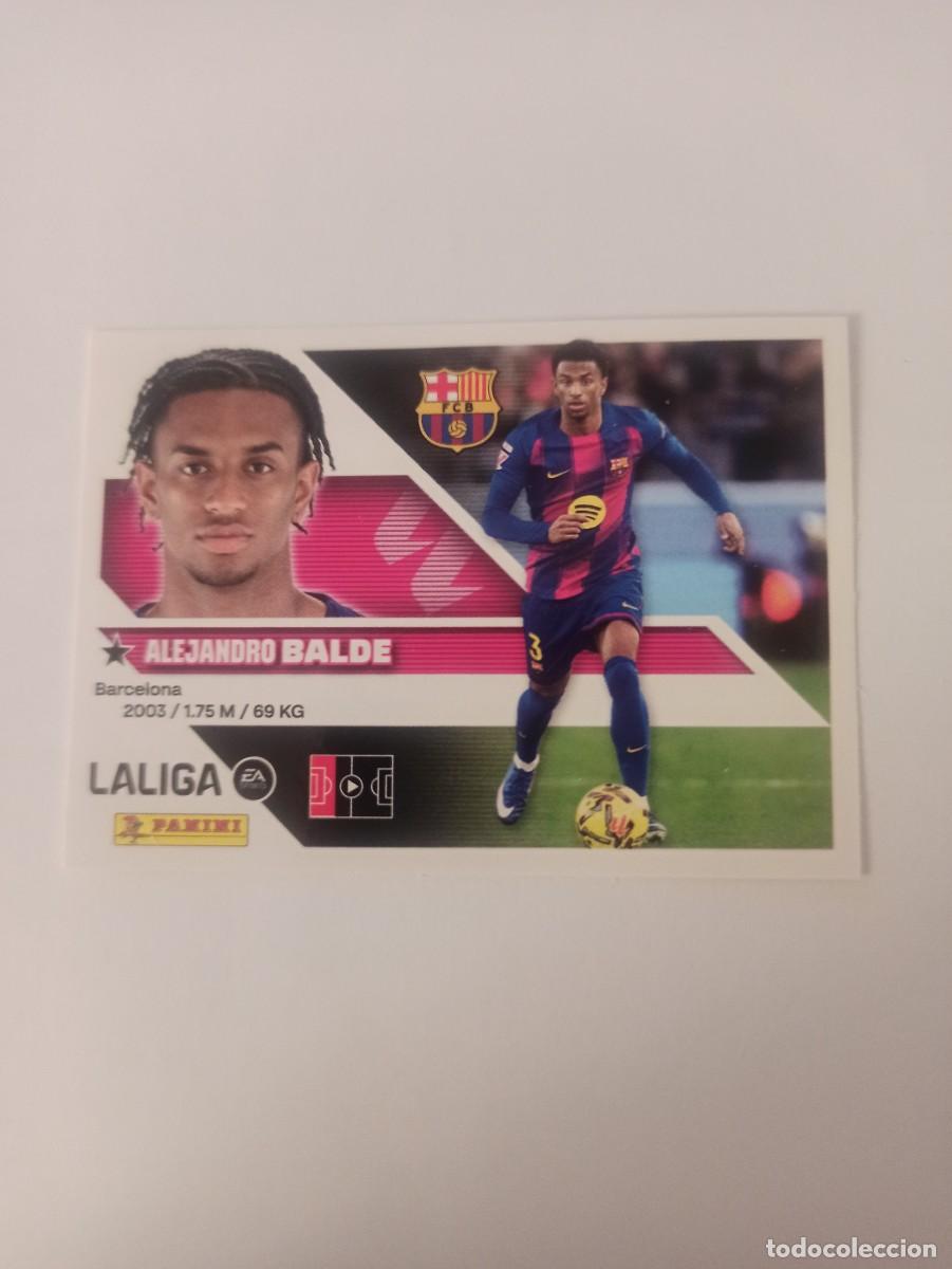 Figurine di Calcio: Balde 10 - Barcelona - LIGA ESTE 2026 2027 - 26 27 - PANINI