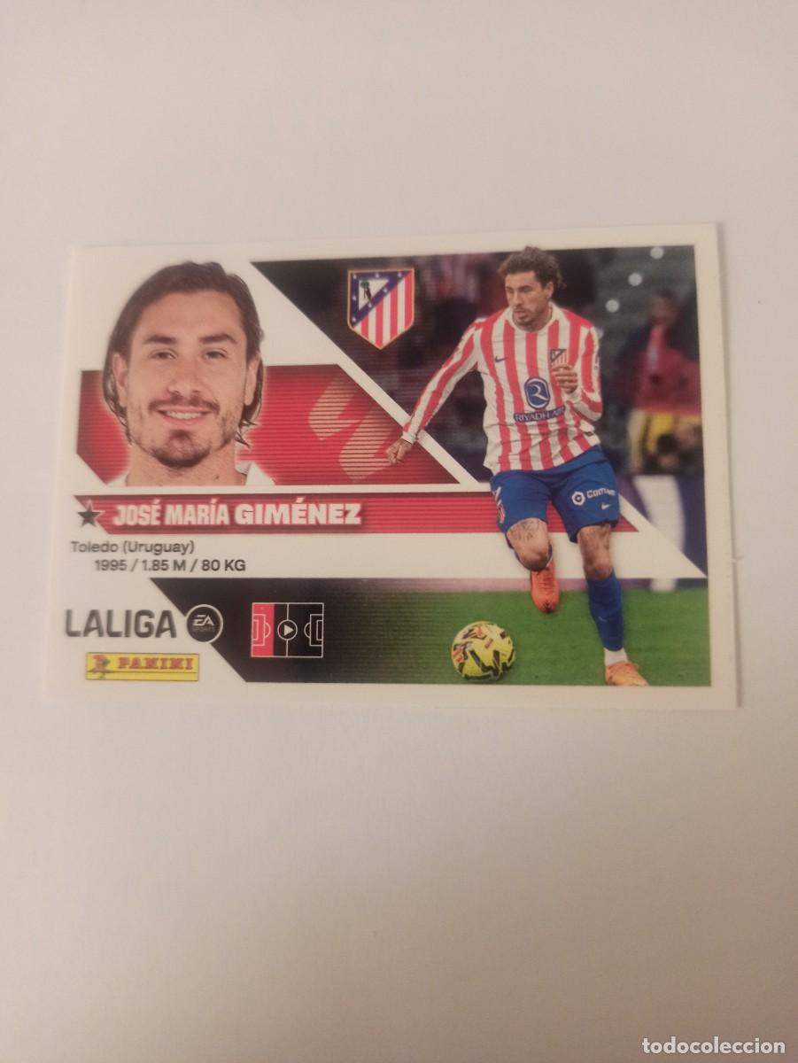 Fu&szlig;ball-Sticker: Gimenez 8 b - At. Madrid - LIGA ESTE 2026 2027 - 26 27 - PANINI