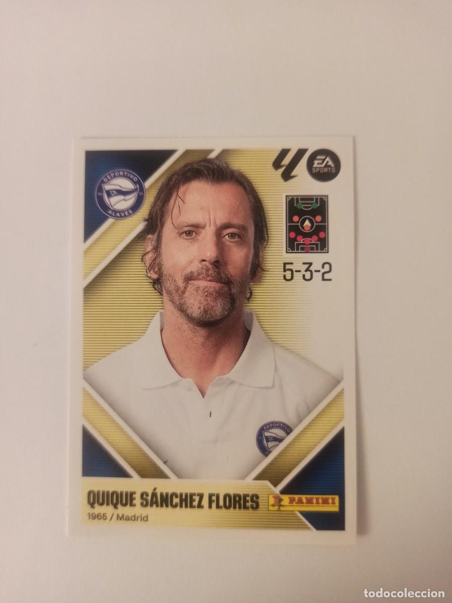 Fu&szlig;ball-Sticker: Quique Sanchez Flores 2 - Entrenador - Alaves - LIGA ESTE 2026 2027 - 26 27 - PANINI
