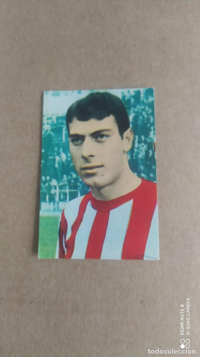 Fu&szlig;ball-Sticker: SPORTING DE GIJON 252 PUENTE - FUTBOL 1967 1968 - 67 68 RUIZ ROMERO SIN PEGAR -F