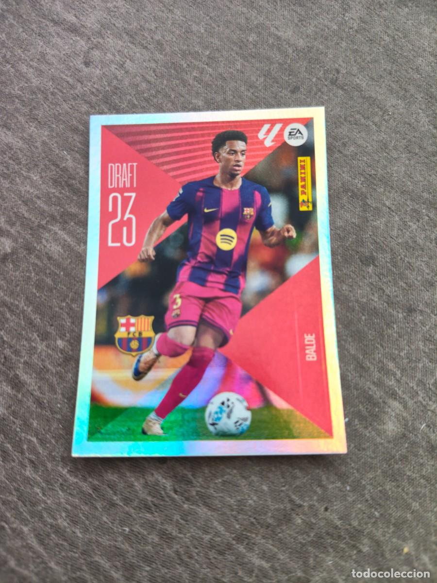 Cromos de f&uacute;tbol: Cromo 2 BALDE FC BARCELONA DRAFT 23. Colecci&oacute;n LALIGA F&uacute;tbol 2026-2027 PANINI Nuevo
