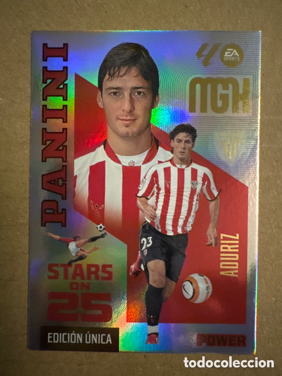 Cromos de f&uacute;tbol: # P 433 433P Aduriz Athletic Club Bilbao Stars on 25 Power Megacracks 26 27 2026 2027 Edici&oacute;n &Uacute;nica