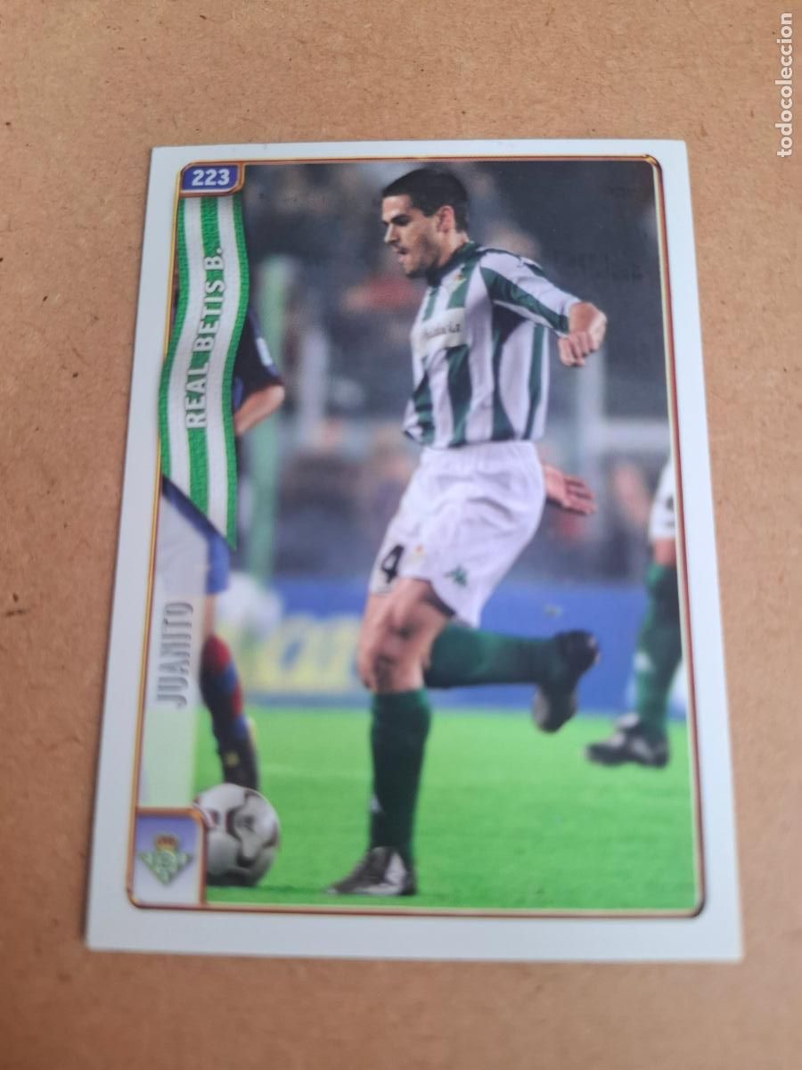 Cromos de f&uacute;tbol: MUNDICROMO 2004 2005 04 05 - 223 JUANITO - REAL BETIS