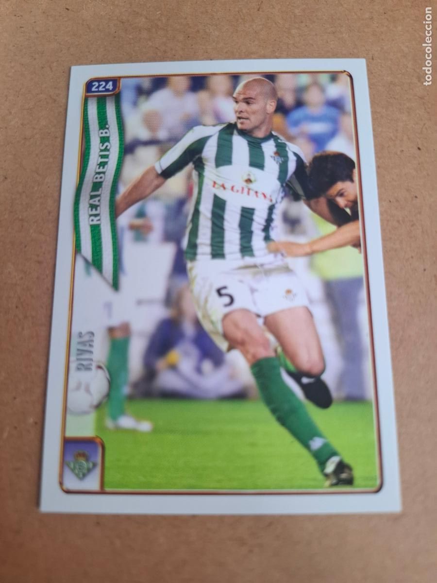 Cromos de f&uacute;tbol: MUNDICROMO 2004 2005 04 05 - 224 RIVAS - REAL BETIS