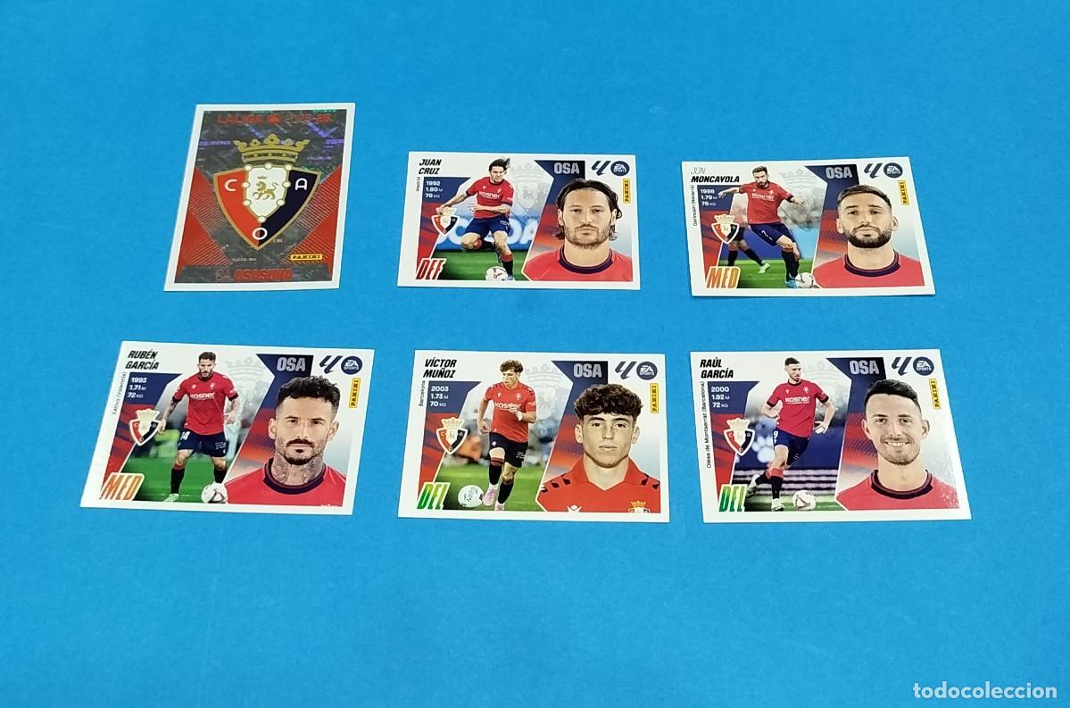 Cromos de f&uacute;tbol: PANINI ESTE LA LIGA 25/26 C. A. OSASUNA