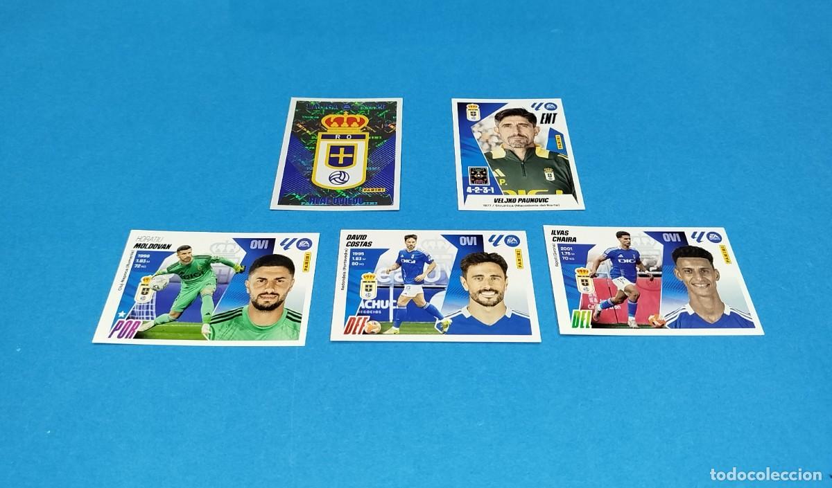 Cromos de f&uacute;tbol: PANINI ESTE LA LIGA 25/26 REAL OVIEDO