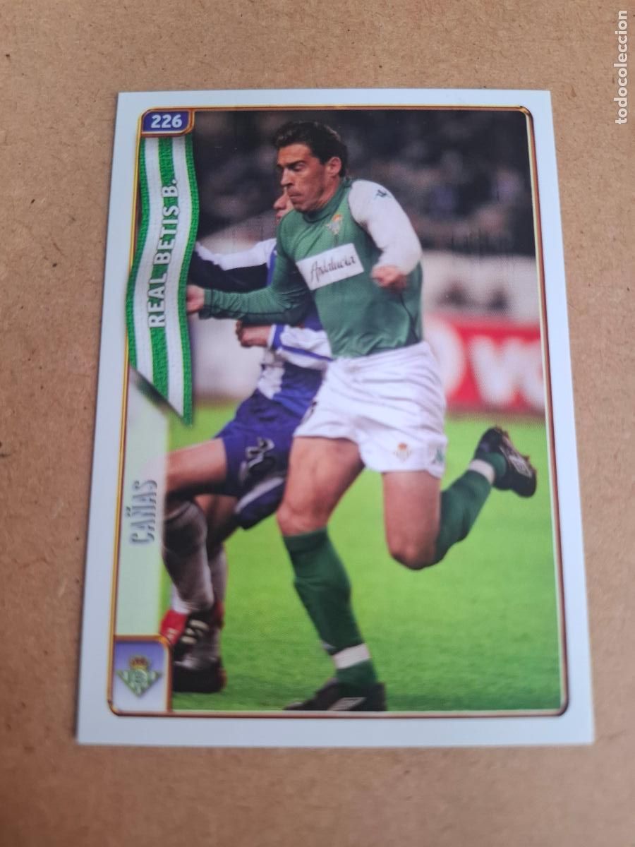 Cromos de f&uacute;tbol: MUNDICROMO 2004 2005 04 05 - 226 CA&Ntilde;AS - REAL BETIS