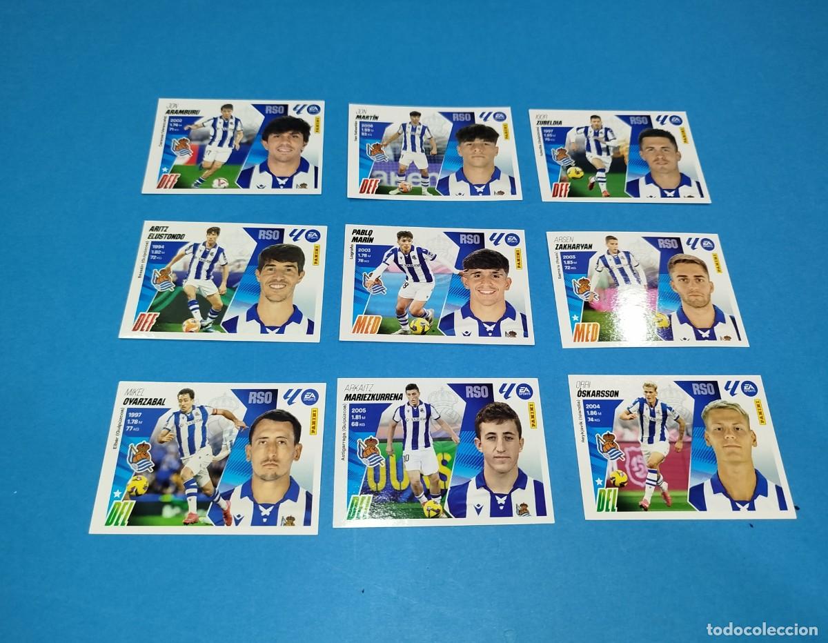 Cromos de f&uacute;tbol: PANINI ESTE LA LIGA 25/26 REAL SOCIEDAD