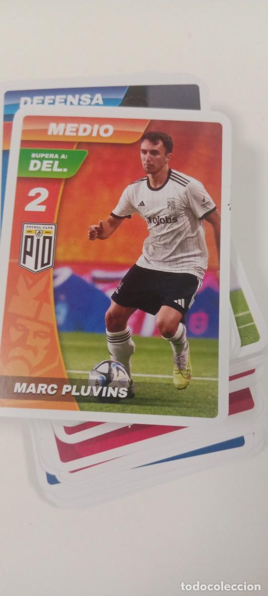Cromos de f&uacute;tbol: MARC PLUVINS CROMO TARJETA KINGS LEAGUE C-VA3