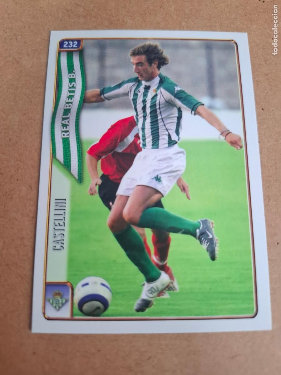 Cromos de f&uacute;tbol: MUNDICROMO 2004 2005 04 05 - 232 CASTELLINI - REAL BETIS