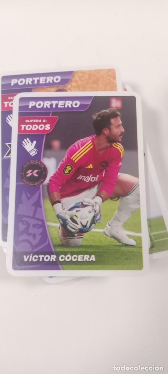 Cromos de f&uacute;tbol: VICTOR COCERA CROMO TARJETA KINGS LEAGUE C-VA3