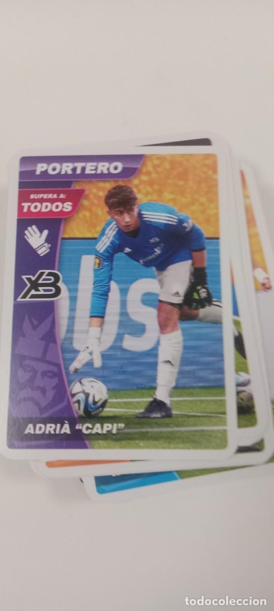 Cromos de f&uacute;tbol: ADRIA CAPI CROMO TARJETA KINGS LEAGUE C-VA3