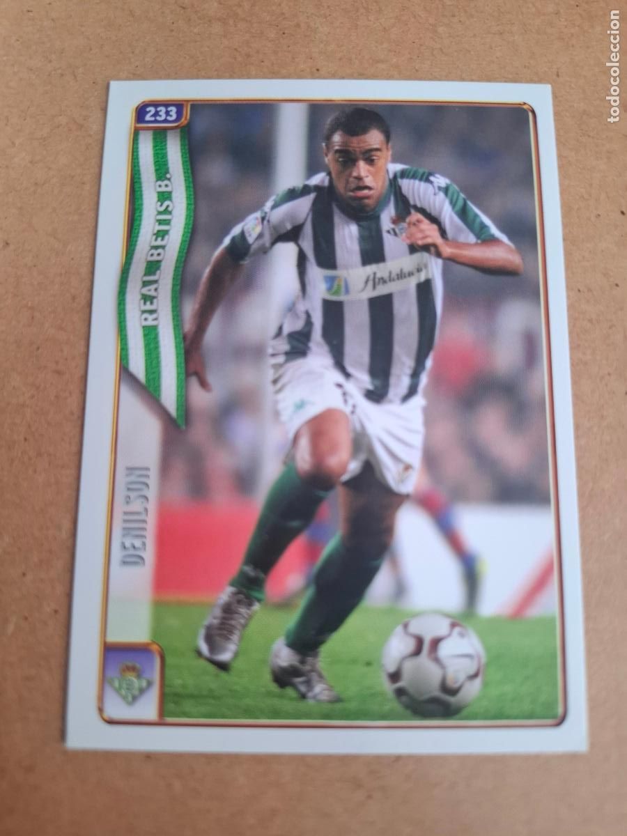 Cromos de f&uacute;tbol: MUNDICROMO 2004 2005 04 05 - 233 DENILSON - REAL BETIS