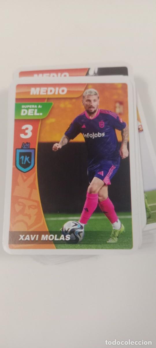 Cromos de f&uacute;tbol: XAVI MOLAS CROMO TARJETA KINGS LEAGUE C-VA3
