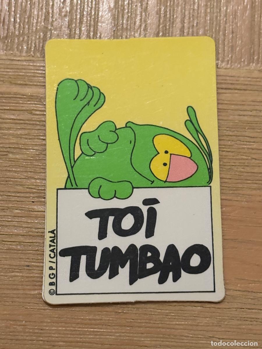 Cromos de f&uacute;tbol: 37. CROMO BOLLYCAO TOI SIN PEGAR -TOI TUMBAO-
