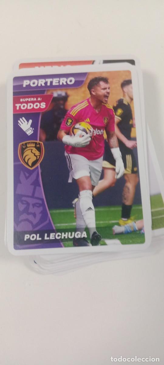 Cromos de f&uacute;tbol: POL LECHUGA CROMO TARJETA KINGS LEAGUE C-VA3