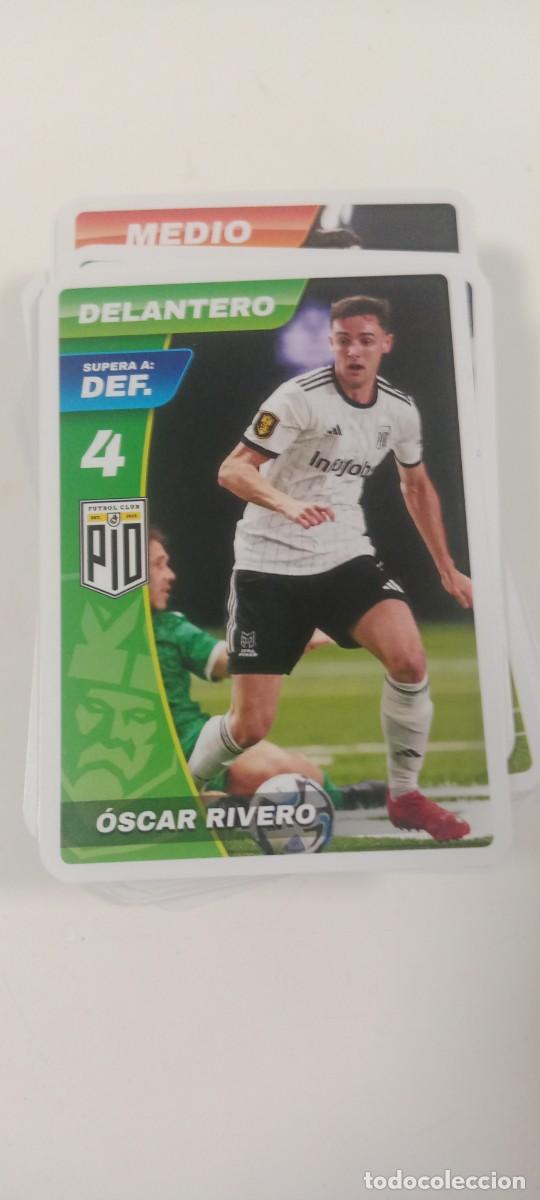 Cromos de f&uacute;tbol: OSCAR RIVERO CROMO TARJETA KINGS LEAGUE C-VA3