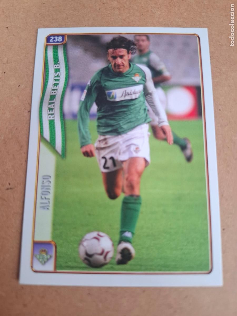 Figurine di Calcio: MUNDICROMO 2004 2005 04 05 - 238 ALFONSO - REAL BETIS