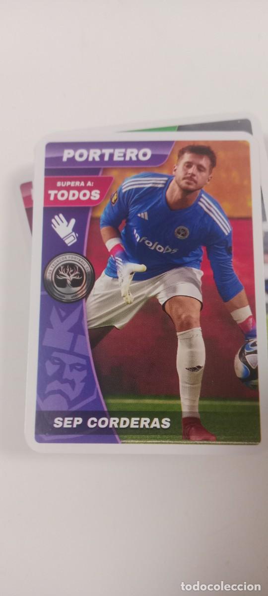 Football Stickers: SEP CORDERAS CROMO TARJETA KINGS LEAGUE C-VA3