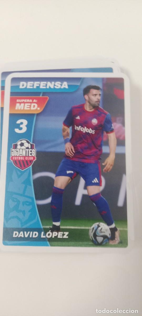 Football Stickers: DAVID LOPEZ CROMO TARJETA KINGS LEAGUE C-VA3