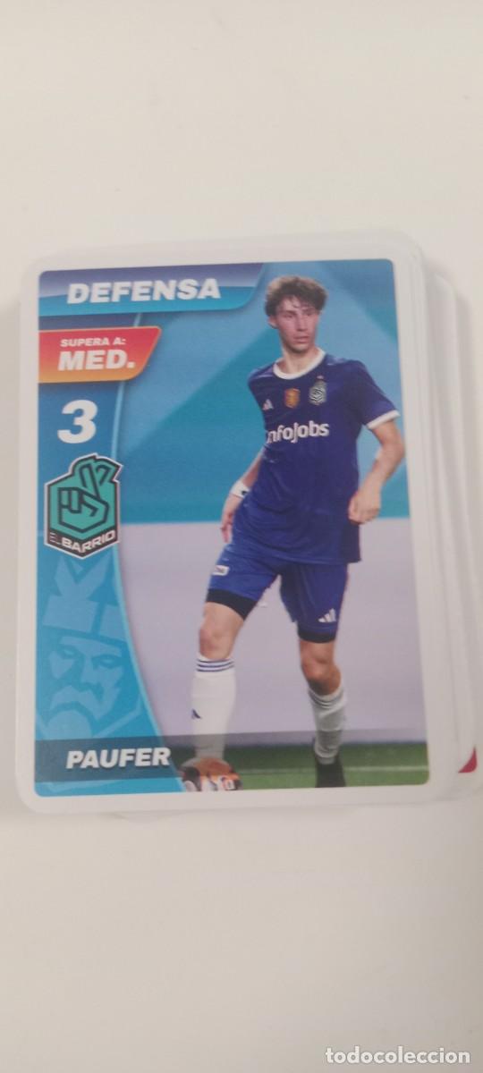 Cromos de f&uacute;tbol: PAUFER CROMO TARJETA KINGS LEAGUE C-VA3