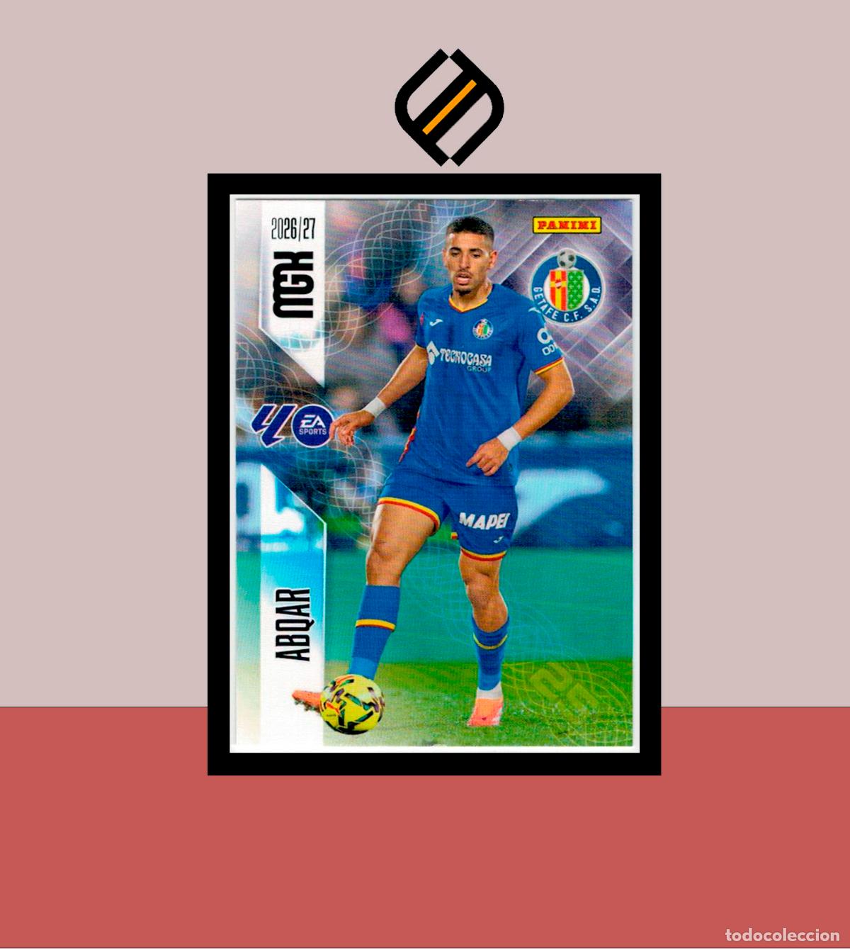 Cromos de f&uacute;tbol: MEGACRACKS 2026 2027 26 27 PANINI N&ordm; 187 ABQAR GETAFE COLECCI&Oacute;N ALB&Uacute;M MGK
