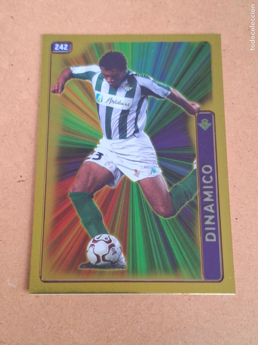 Cromos de f&uacute;tbol: MUNDICROMO 2004 2005 04 05 - 242 BENJAMIN ( BRILLO LISO ) - REAL BETIS