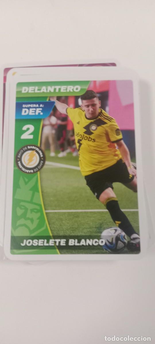 Football Stickers: JOSELETE BLANCO CROMO TARJETA KINGS LEAGUE C-VA3