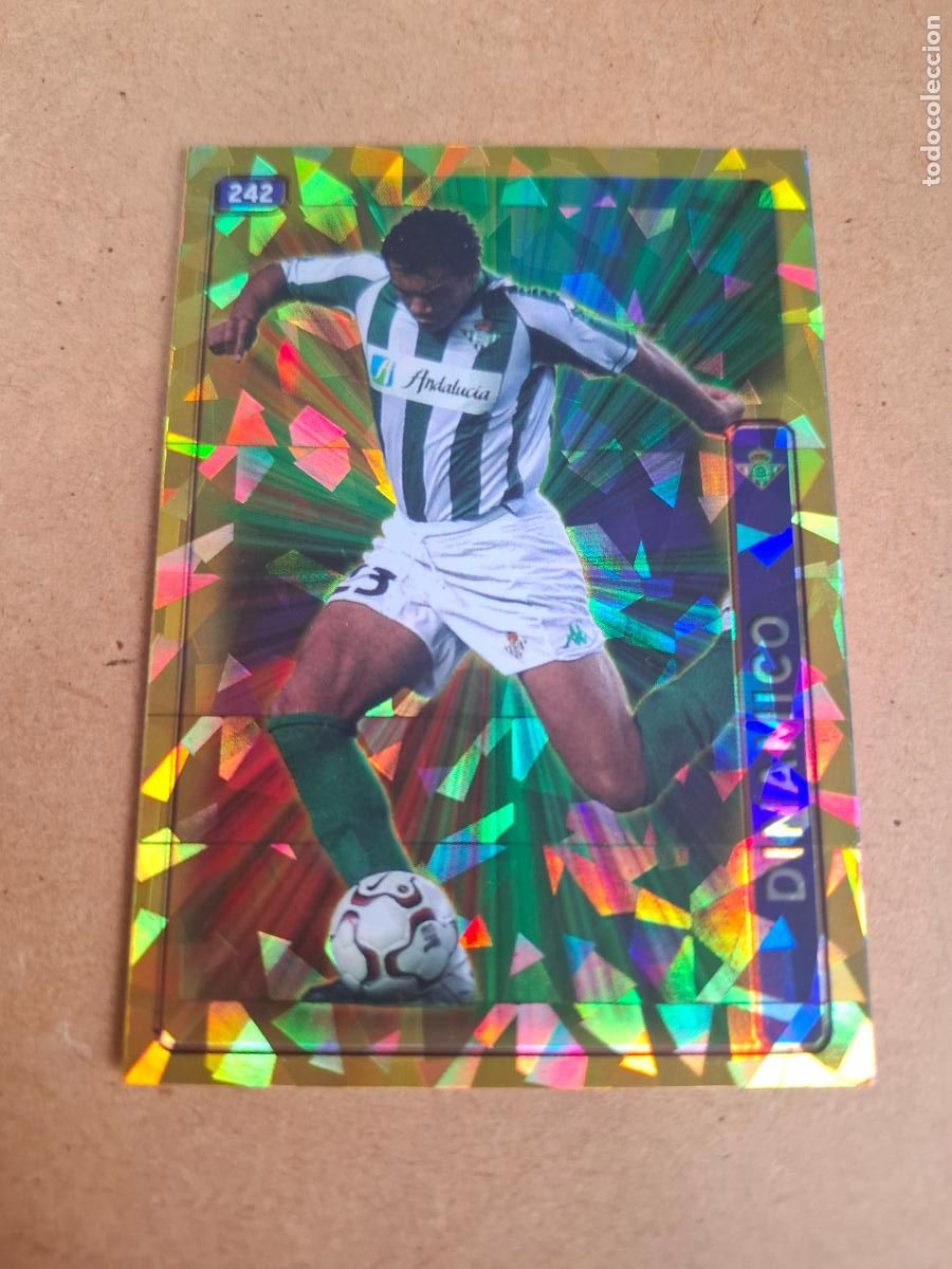 Football Stickers: MUNDICROMO 2004 2005 04 05 - 242 BENJAMIN ( BRILLO ROMBOS ) - REAL BETIS