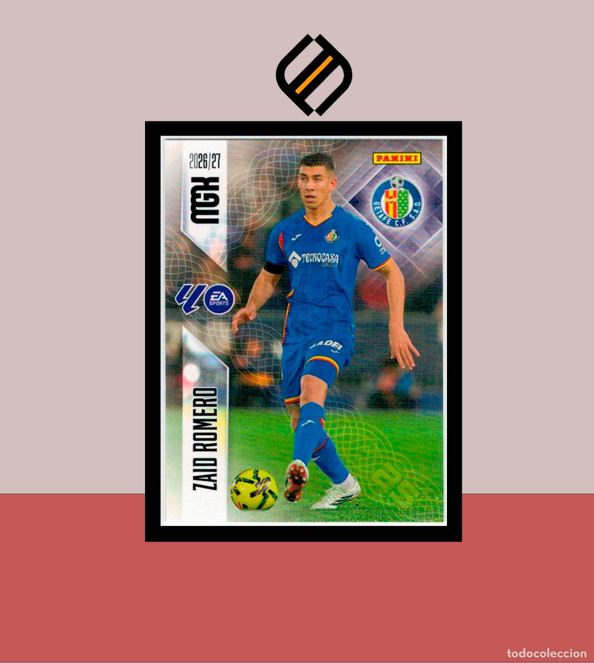 Fu&szlig;ball-Sticker: MEGACRACKS 2026 2027 26 27 PANINI N&ordm; 188 ZAID ROMERO GETAFE COLECCI&Oacute;N ALB&Uacute;M MGK