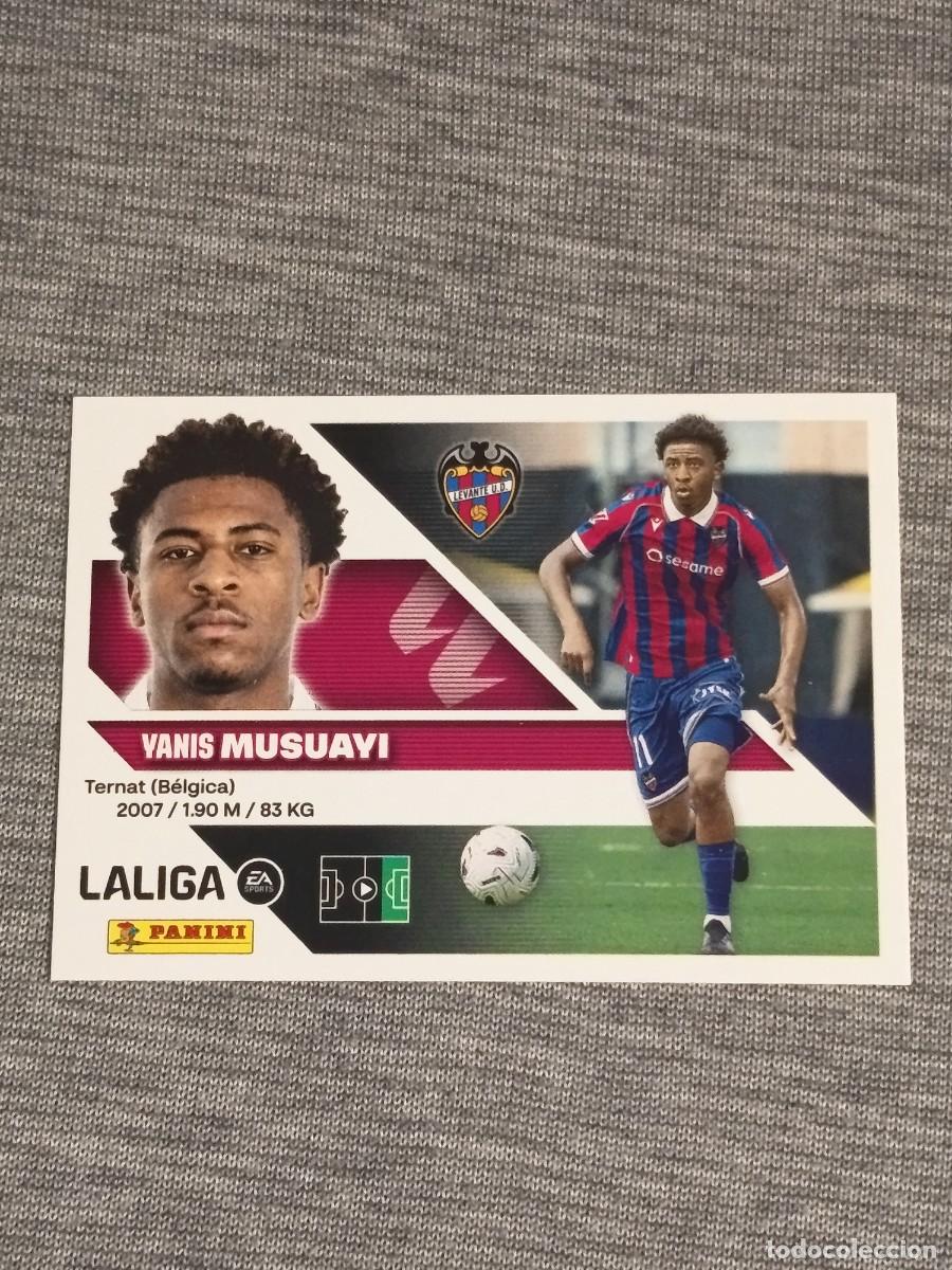 Fu&szlig;ball-Sticker: Liga este 26 27 Panini MUSUAYI COLOCA N&deg;20 BIS LEVANTE nuevo
