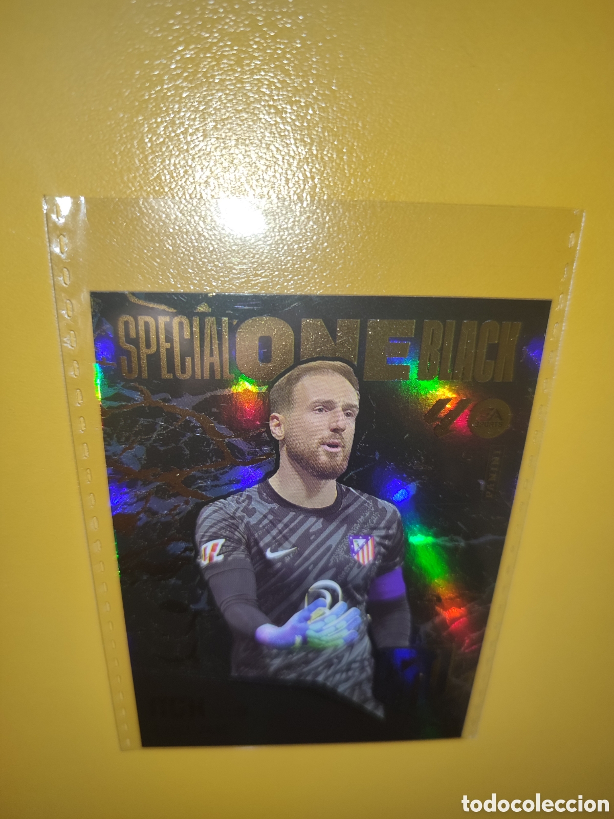 Cromos de f&uacute;tbol: Oblak Special One Black Megacraks 25/26