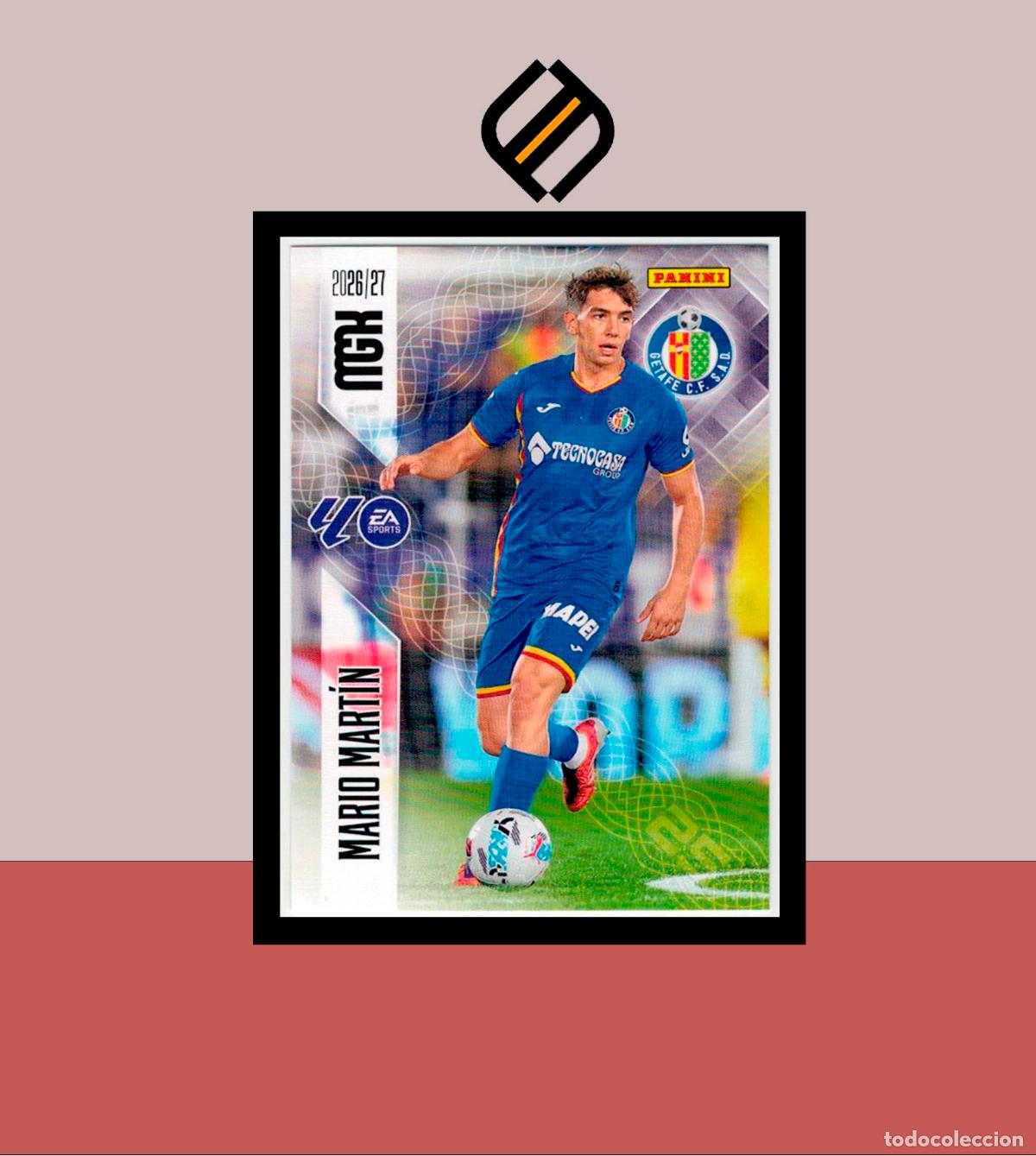 Football Stickers: MEGACRACKS 2026 2027 26 27 PANINI N&ordm; 190 MARIO MART&Iacute;N GETAFE COLECCI&Oacute;N ALB&Uacute;M MGK