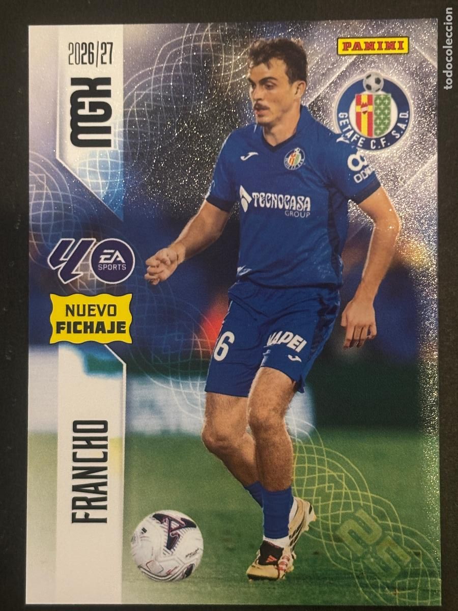 Football Stickers: 479 FRANCHO GETAFE NUEVOS FICHAJES 2&ordf; EDICI&Oacute;N MEGACRACKS MGK 26-27 2026-2027 PANINI LIGA