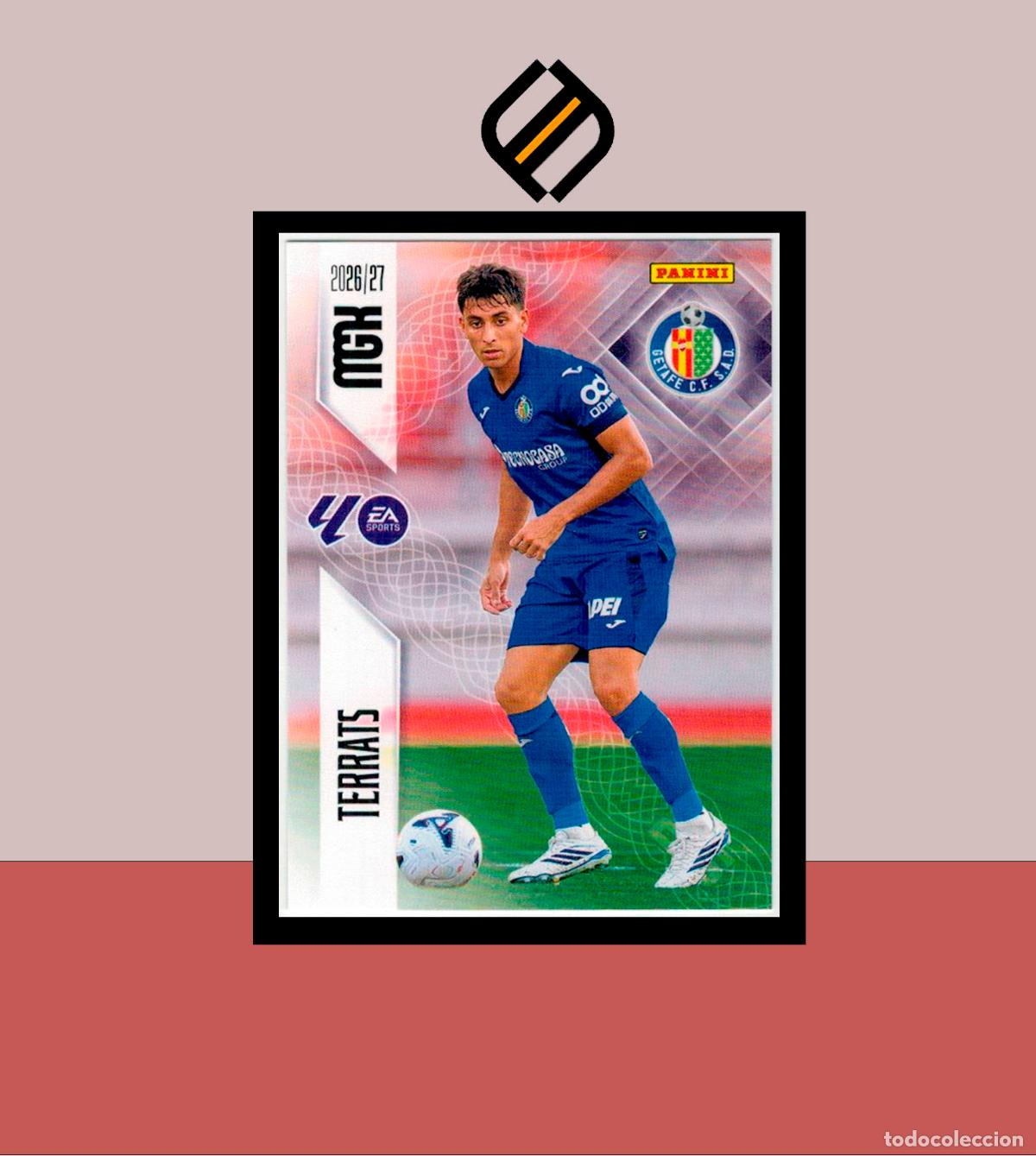 Figurine di Calcio: MEGACRACKS 2026 2027 26 27 PANINI N&ordm; 193 TERRATS GETAFE COLECCI&Oacute;N ALB&Uacute;M MGK 2 EDICI&Oacute;N